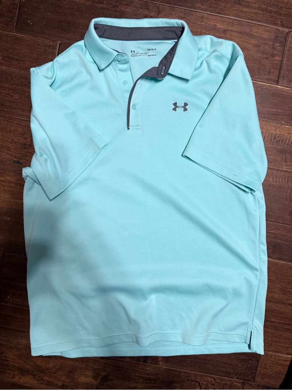 Under Armour Men's Aqua Polo with Contrast Trim